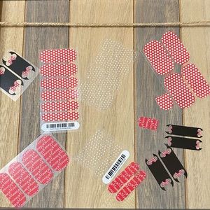 Jamberry and Disney Partials Minnie Mouse Mani